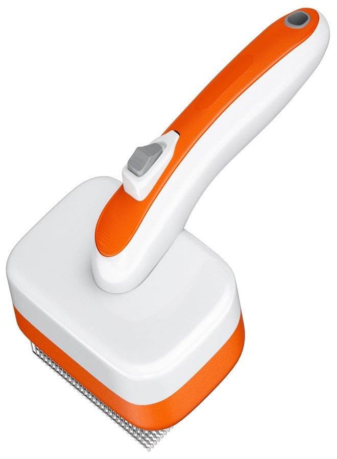 Outtag Dog Grooming Brush for shedding, Self Cleaning brush, Remove Loose fur Slicker brush for cats, Pet Supplies Grooming Tool - Image 1